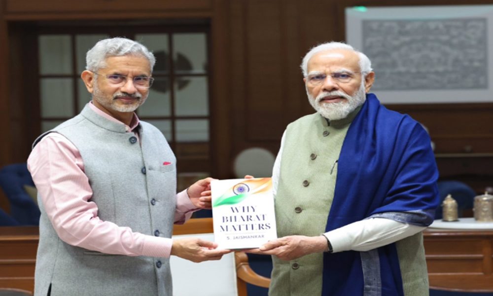 Jaishankar’s book ‘Why Bharat Matters’ set to release in new year, EAM presents first copy to PM Modi