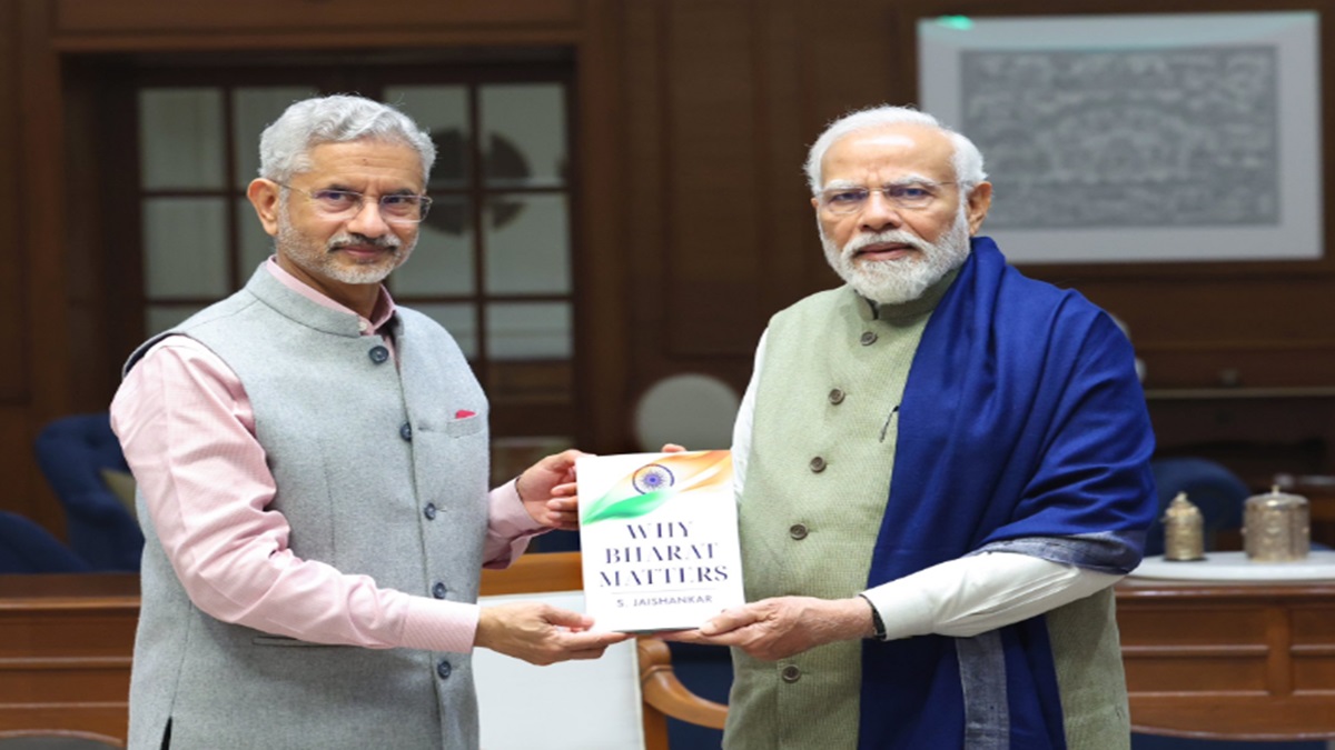 Jaishankar’s book ‘Why Bharat Matters’ set to release in new year, EAM presents first copy to PM Modi
