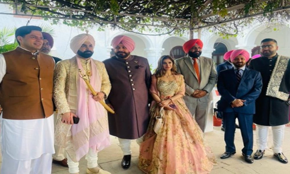 At son’s wedding, Navjot Singh Sidhu dances on ‘Animal’ song, VIDEO goes viral