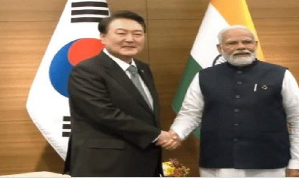 PM Modi extends wishes to South Korean President as both countries celebrate 50 years of diplomatic ties