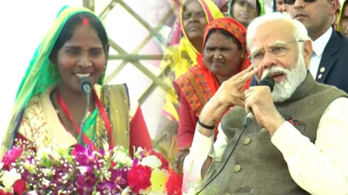 Will you contest elections: PM asks beneficiary woman at Viksit Bharat Sankalp Yatra (VIDEO)