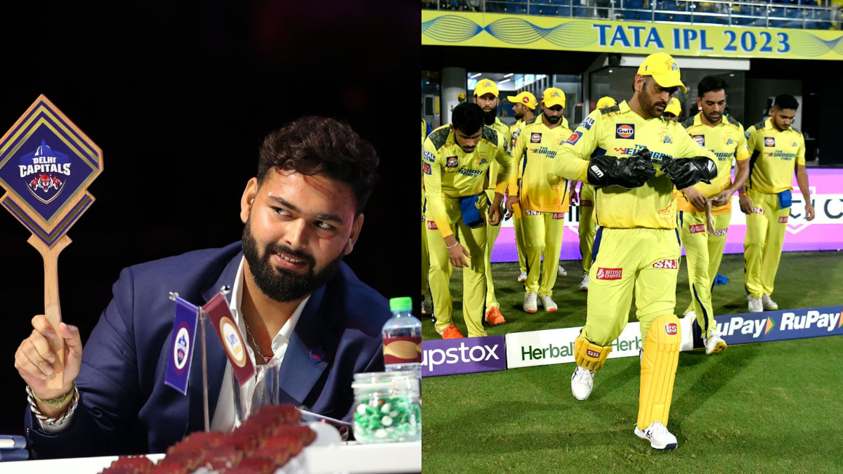 Pant and Dhoni seen enjoying tennis action after an intense IPL auction in Dubai (Video)