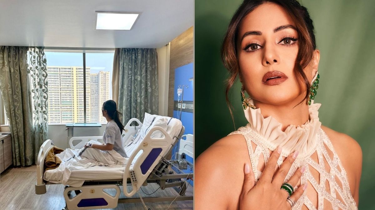 Bigg Boss 11 runner-up Hina Khan gets hospitalized due to fever, shares pictures with her fans