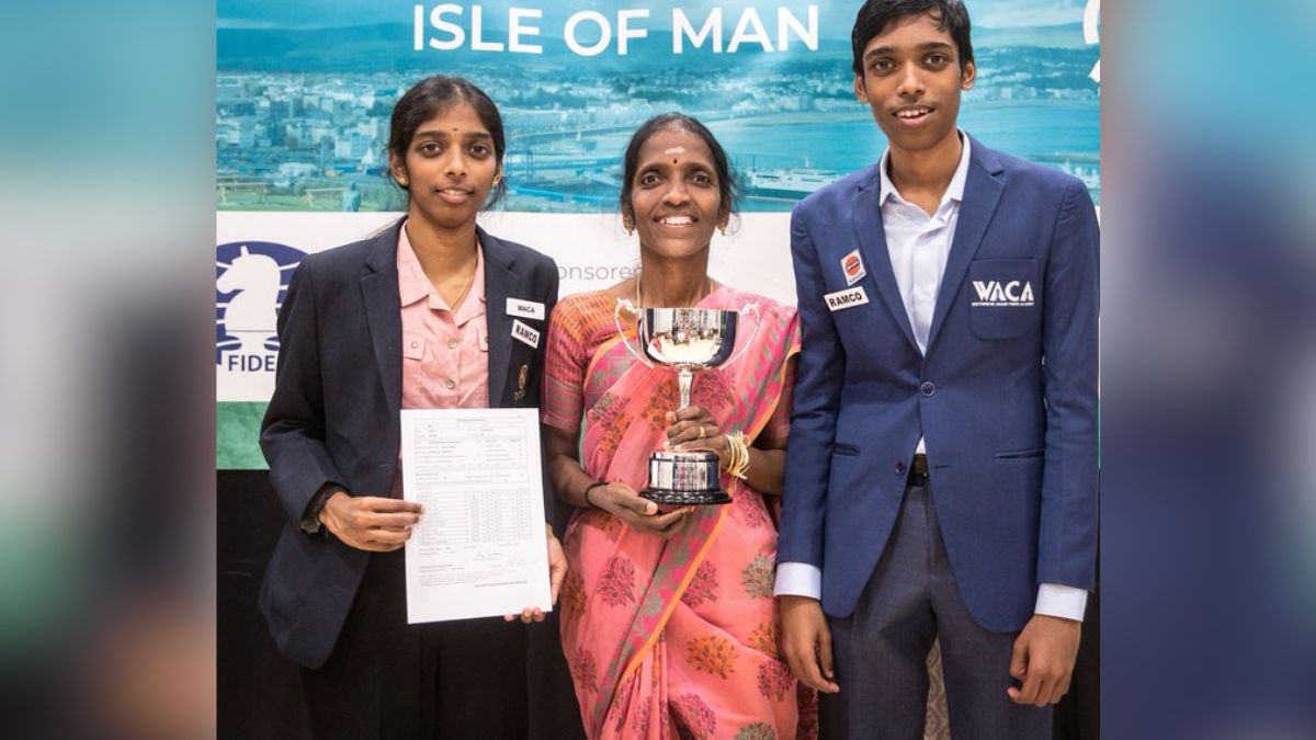 Vaishali Rameshbabu becomes India’s third female Chess grandmaster, makes history with brother Praggnanandhaa