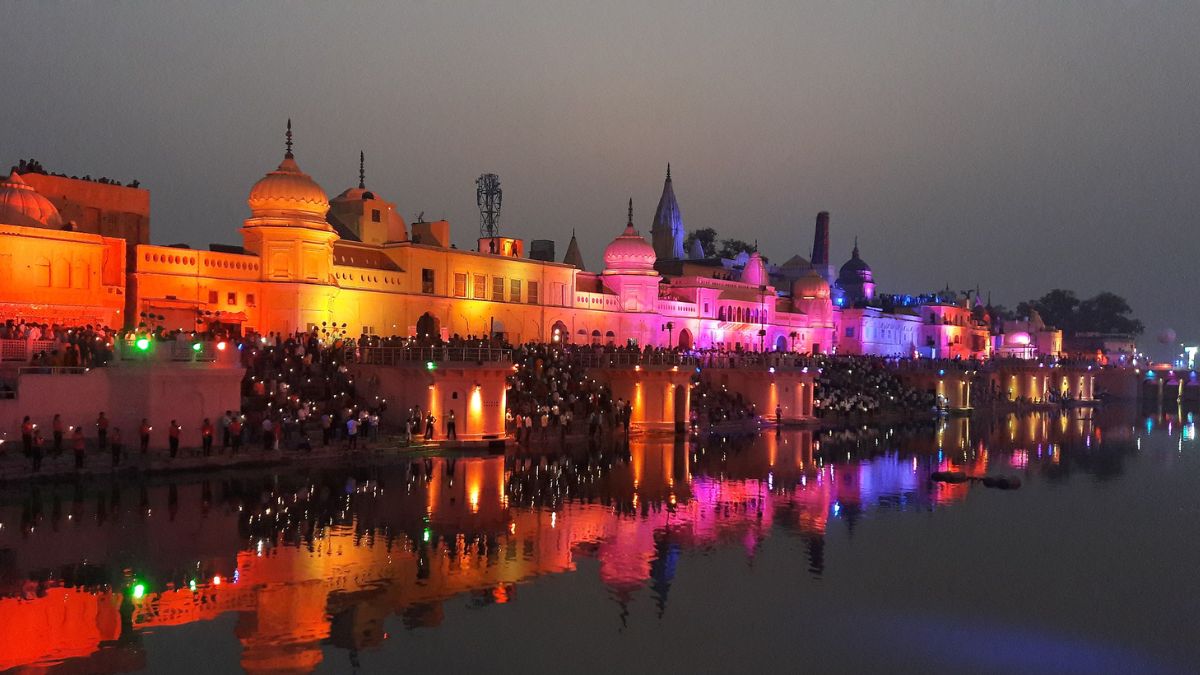 Ayodhya gears up with vibrant decorations for the upcoming Pran Pratishtha Program
