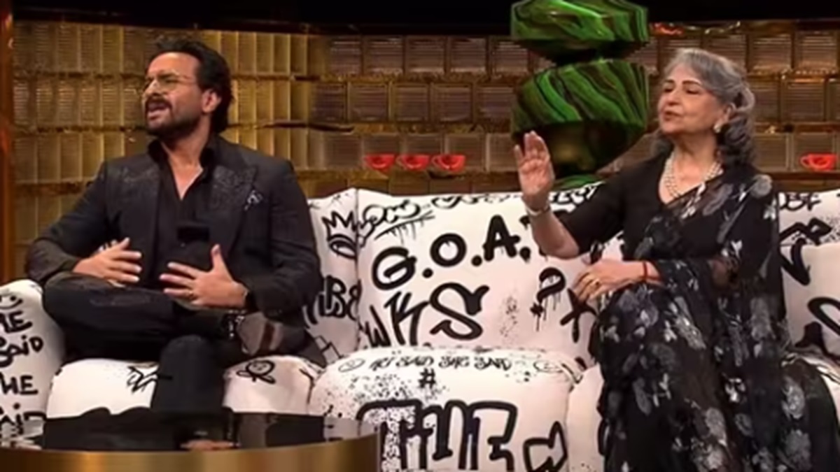 Koffee with Karan 8: Saif Ali Khan & mother Sharmila Tagore, unusual star pair on the show, grab eyeballs (VIDEO)