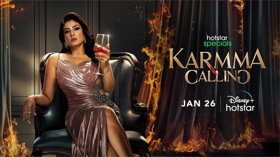 Karmma Calling Teaser OUT: Raveen Tandon ruling as the ‘Queen of Society’; going all out in her glamorous best