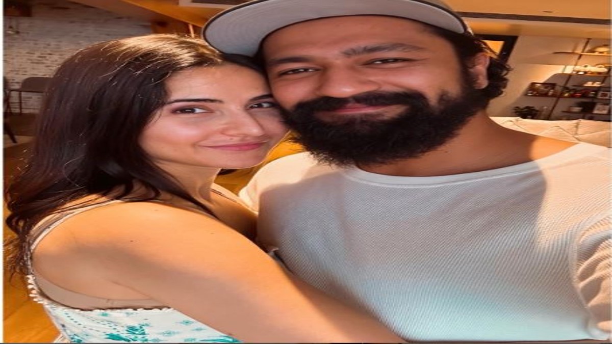 Katrina drops Heartfelt Pic of holding Vicky Kaushal in her arms on 2nd Wedding Anniversary