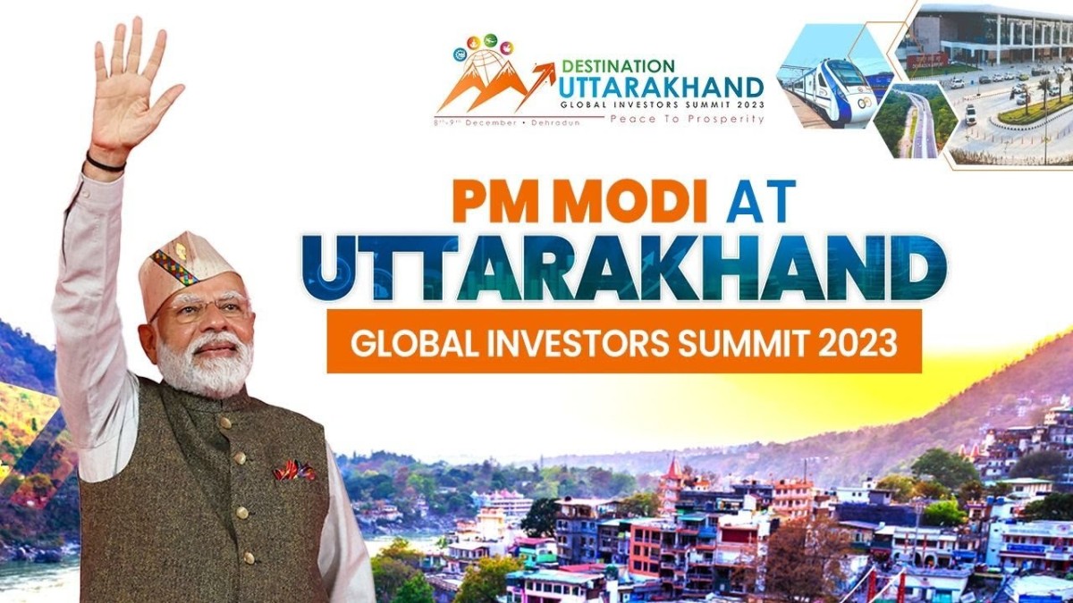 “Vocal for local and Local for Global”: PM Modi at Uttarakhand Global Investors Summit