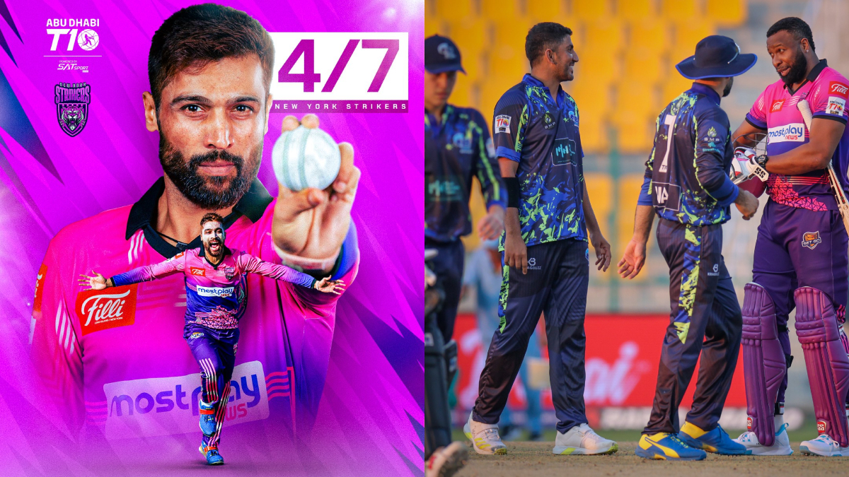 Abu Dhabi T10: Mohammed Amir’s deadly spell sends Strikers into playoffs, Morrisville Samp Army also joins them, check out the complete points table