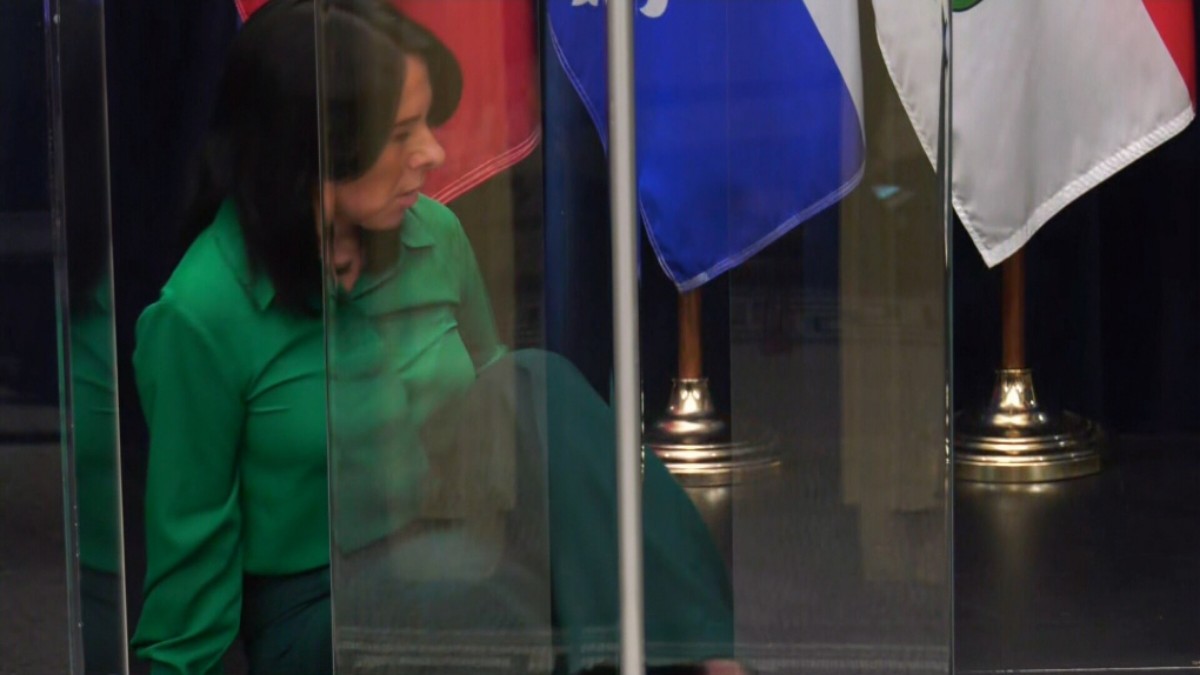 Montreal mayor Valerie Plante collapses after suffering medical scare while addressing a news conference, video viral