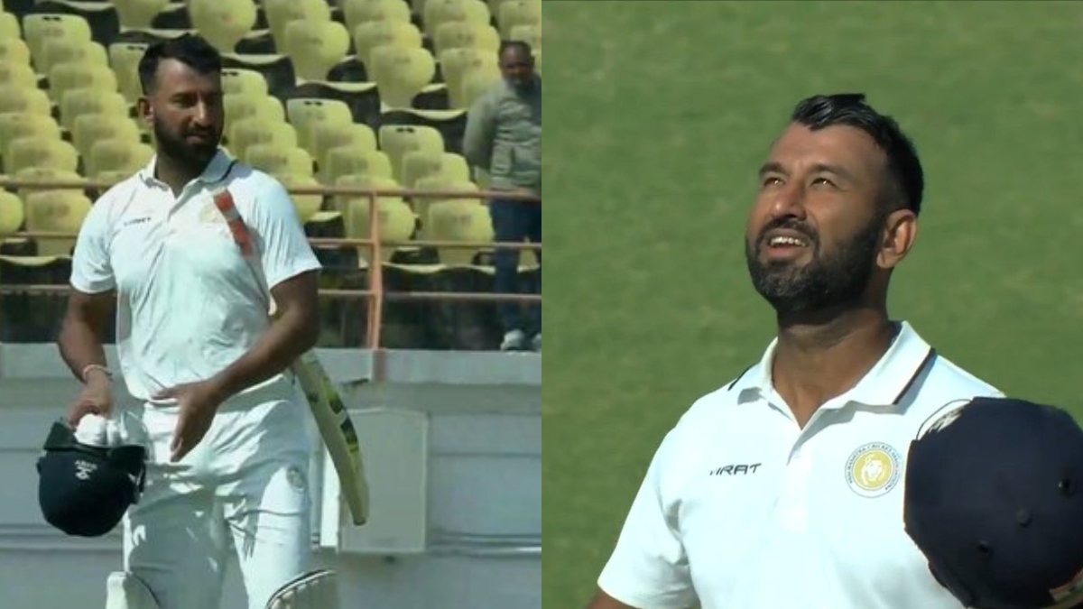 Cheteshwar Pujara submits his test team contendership, scores a magnificent double century in Ranji Trophy, netizens react