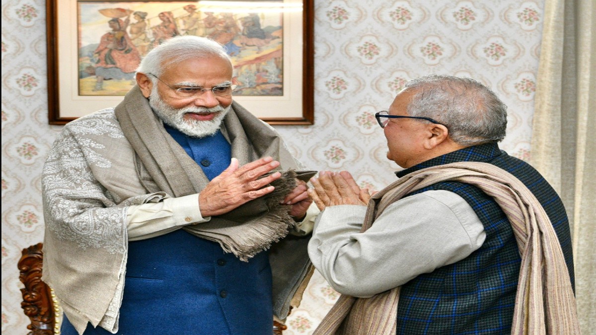 Rajasthan Governor calls on PM Modi in Jaipur; discusses several issues pertaining to State’s development