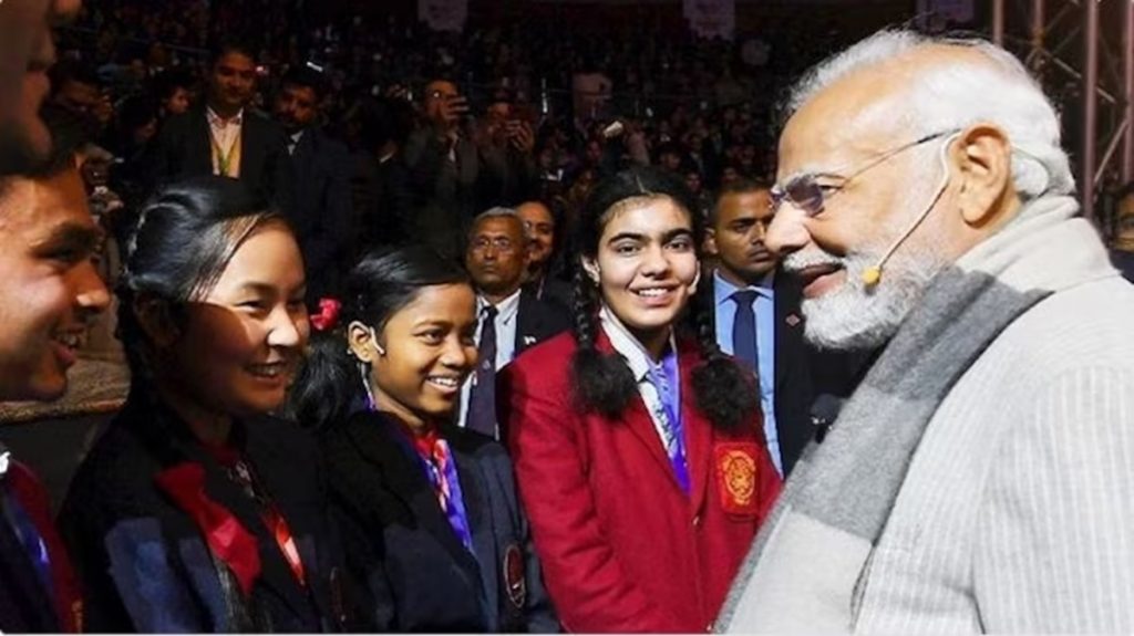 Modi - students