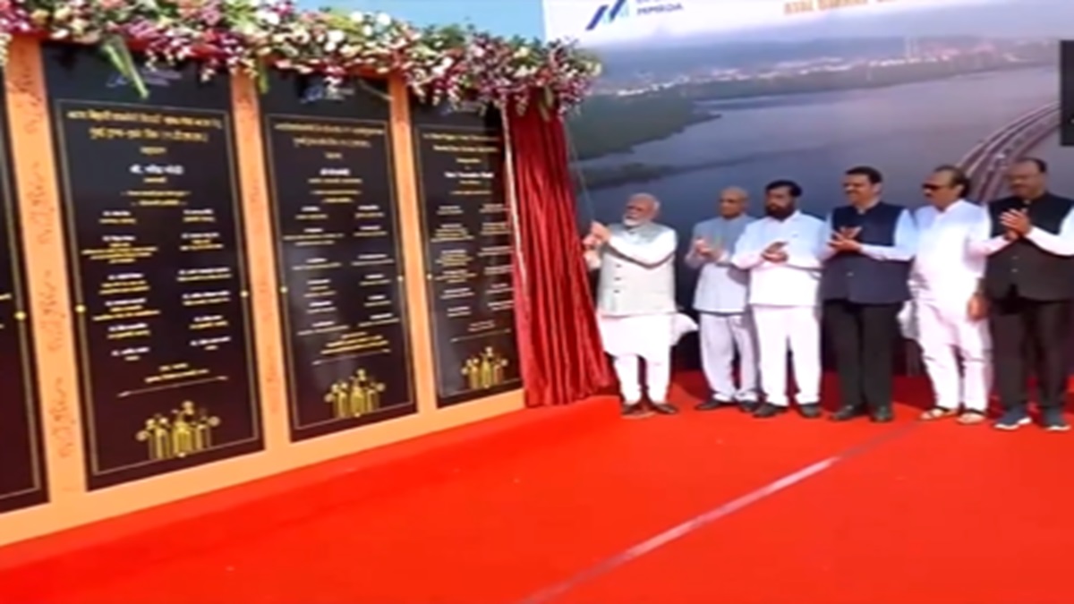 PM Modi inaugurates India’s longest sea bridge Atal Setu (VIDEO)