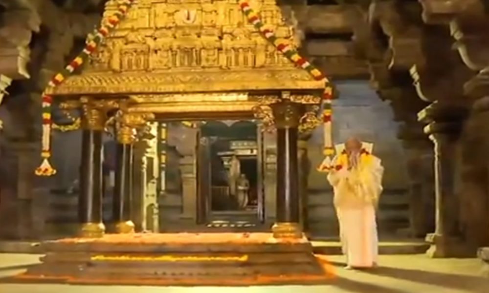 PM Modi offers prayers at TN’s Sri Ranganathaswamy temple, know its Lord Ram connection