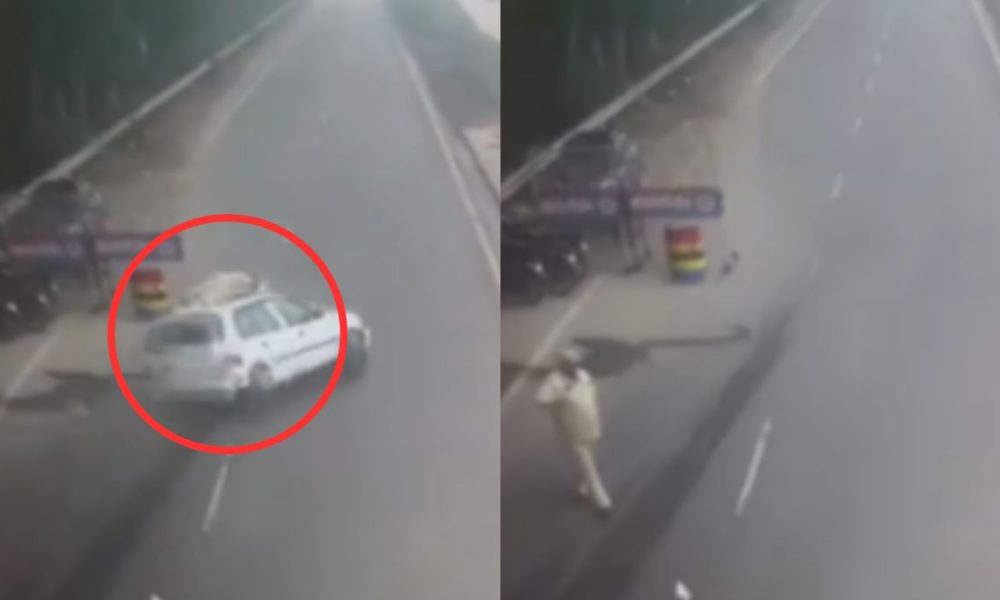 Jalandhar Hit And Run Case: Man crushes police officer for trying to stop his speeding car in Shahkot area, disturbing video surfaces