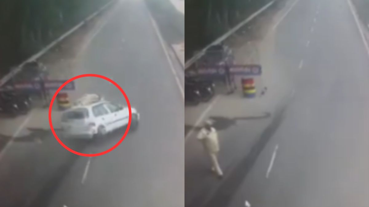 Jalandhar Hit And Run Case: Man crushes police officer for trying to stop his speeding car in Shahkot area, disturbing video surfaces