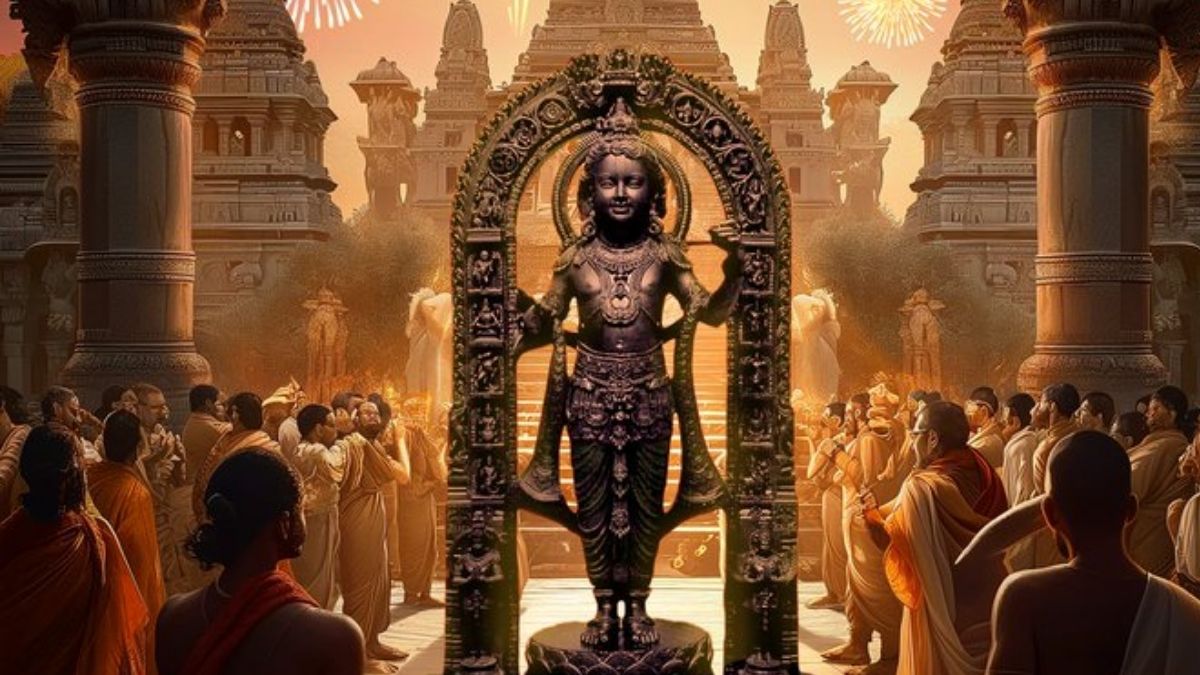 Ram Mandir Pran Pratishtha:  Netizens celebrate ‘Second Diwali’ as Ram Lalla’s idol gets consecrated at Ayodhya Temple, check reactions