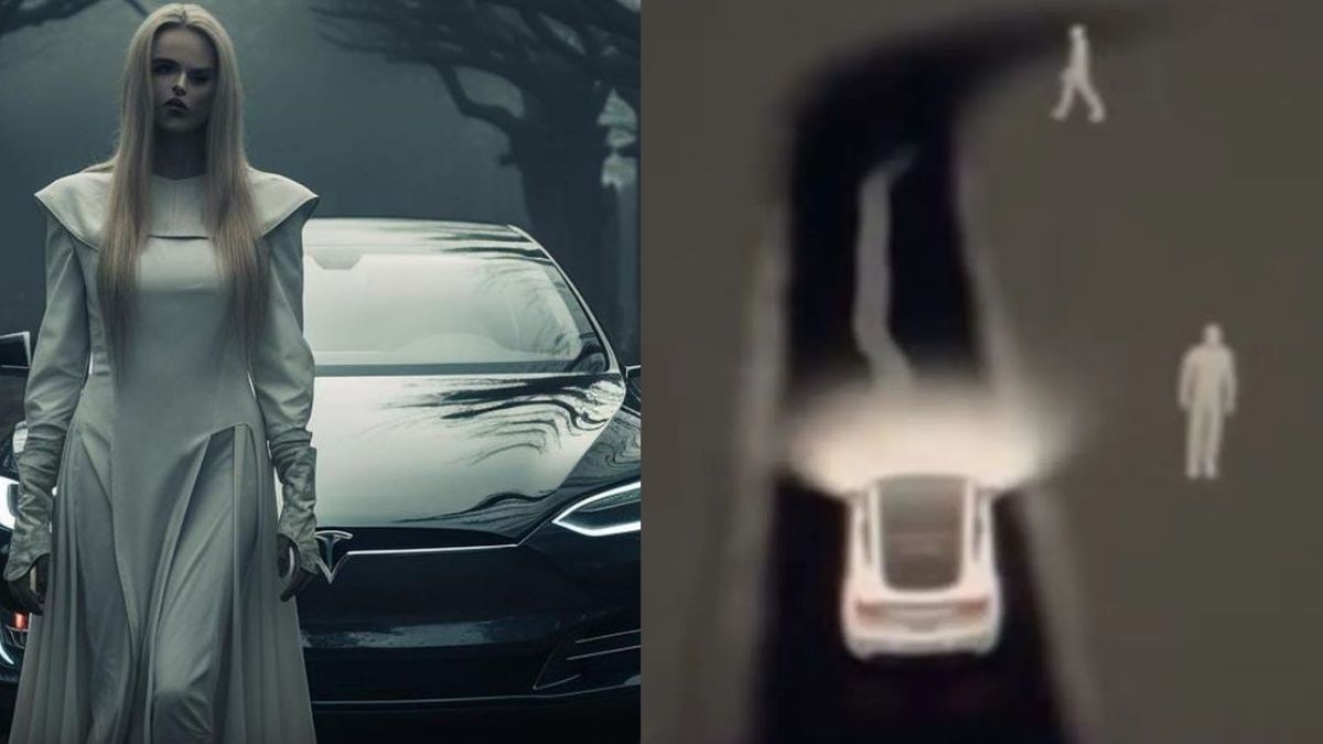 Watch: Tesla car detects ‘ghosts’ near Conjuring house, viral video leaves netizens spooked