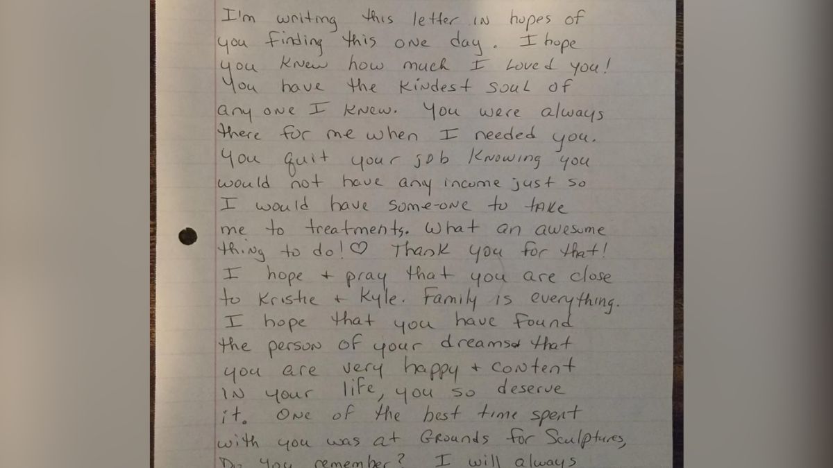 Viral Pics: Son finds his dead mother’s last letter for him, here’s what she wrote in it