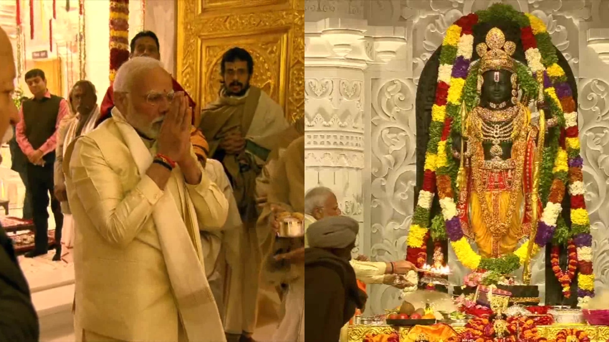Ram Mandir Pran Pratistha: PM Modi performs puja, consecration ceremony concludes in Ayodhya