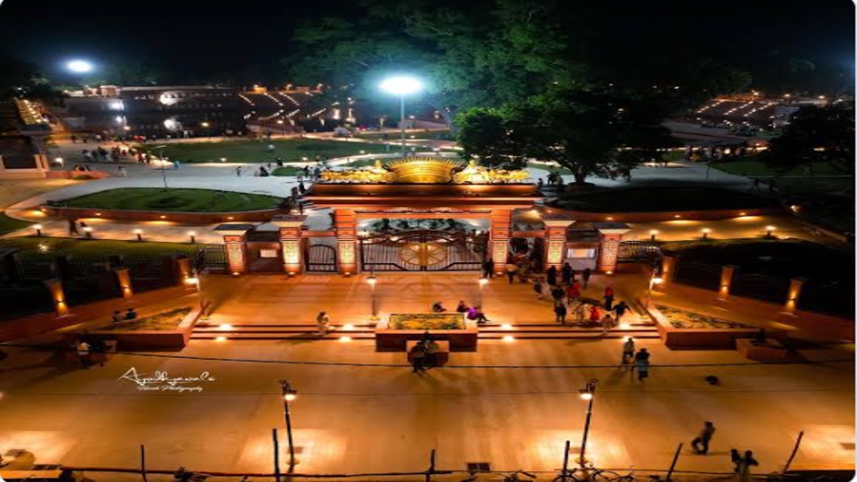 Surya Kund emerges as a major attraction of Ayodhya with laser shows and other features