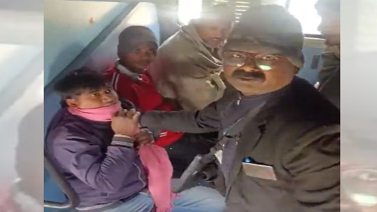WATCH: TTE mercilessly slaps train passenger without ticket, act caught on camera; Railway minister reacts