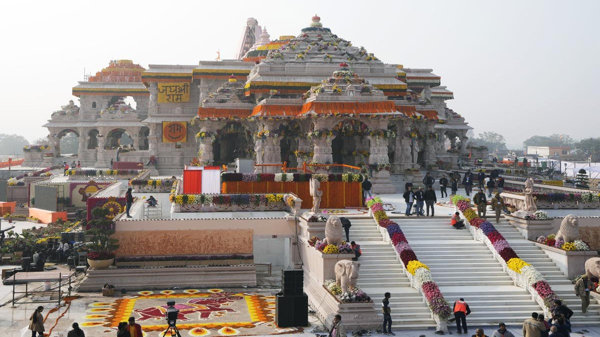 Countdown to ‘Pran Pratishtha’: Ayodhya gears up for grand ceremony, celebrations begin