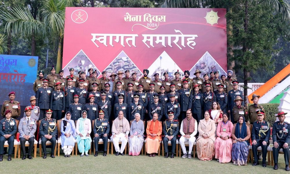 Indian Army celebrates 76th Army Day in Lucknow, CM Yogi participates in program