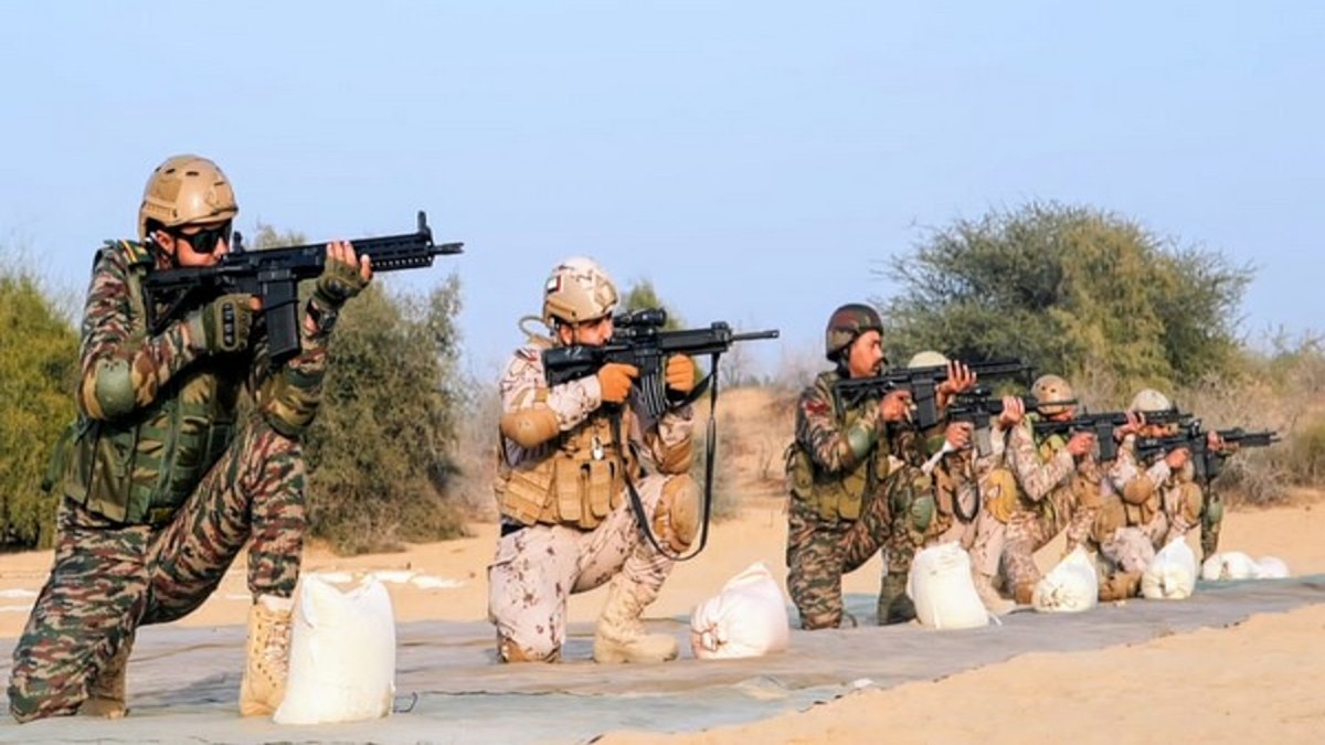 India-UAE joint military exercise ‘Desert Cyclone’ underway in Rajasthan