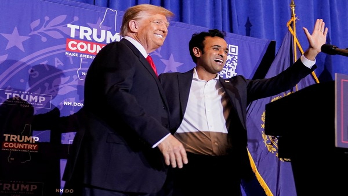 “He’s gonna be working with us for a long time…”: Trump thanks Ramaswamy for endorsement