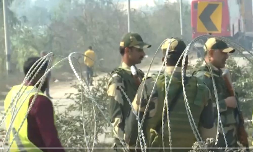 Security tightened near Tikri border ahead of farmers’ ‘Delhi Chalo’ march