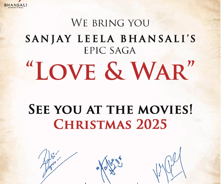 “Arms and The Man” to be retold through “Love and War” , a Sanjay Leela Bhansali film starring Ranbir Kapoor, Aalia Bhatt and Vicky Kaushal