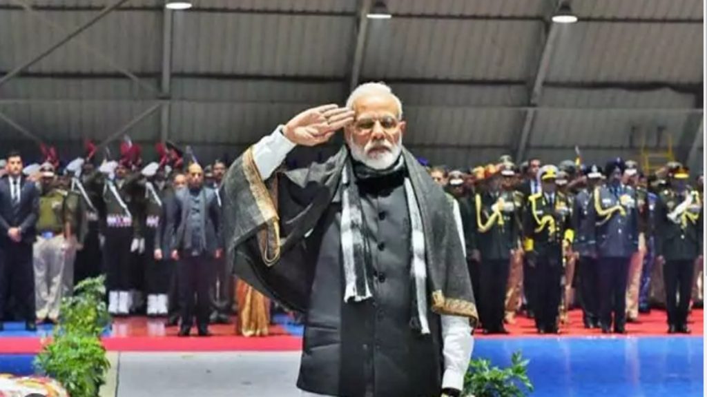 PM Modi pays homage to Pulwama Martyrs