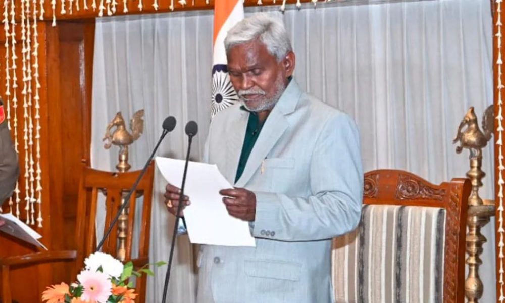 JMM’s Champai Soren takes oath as Chief Minister of Jharkhand