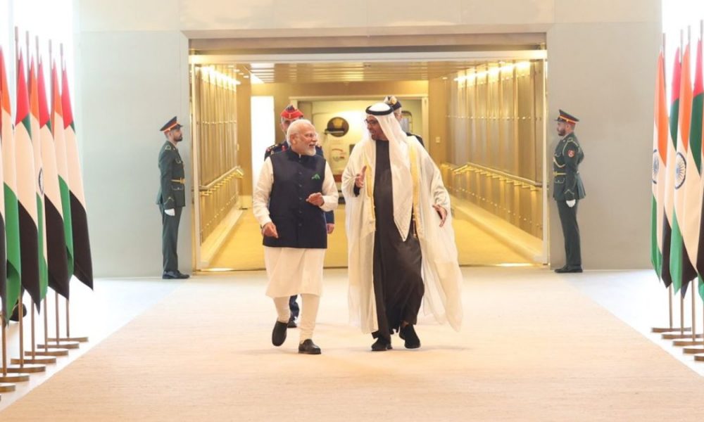 PM Modi hold bilateral talks with UAE President Al Nahyan; India-UAE exchange MoUs