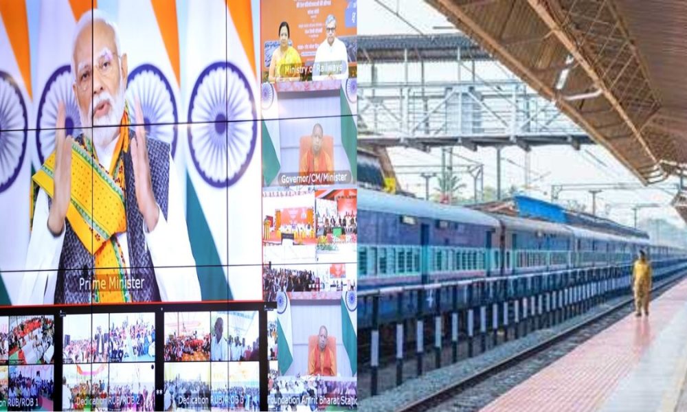 PM Modi inaugurates 74 revamped railway stations of Uttar Pradesh virtually