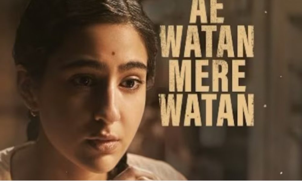 Sara Ali Khan’s ‘Ae Watan Mere Watan’ first look out, to release on this date