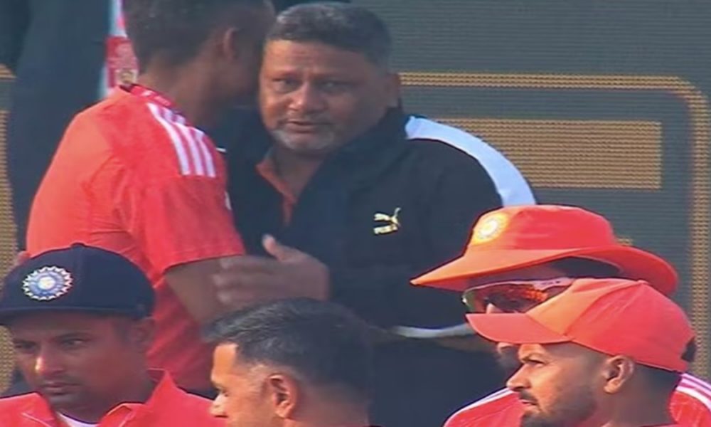 India Vs England: Sarfaraz Khan’s father gets teary-eyed ahead of his debut in Rajkot
