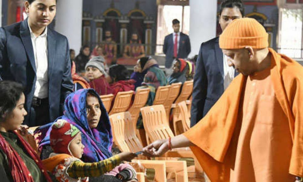 CM Yogi meets 2 young polio patients at Janata Darshan, assures all help in their treatment