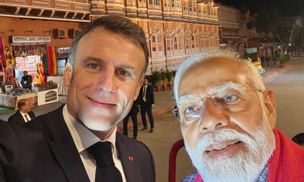 “India is going to be front row at the world’s transformation”: French President Macron