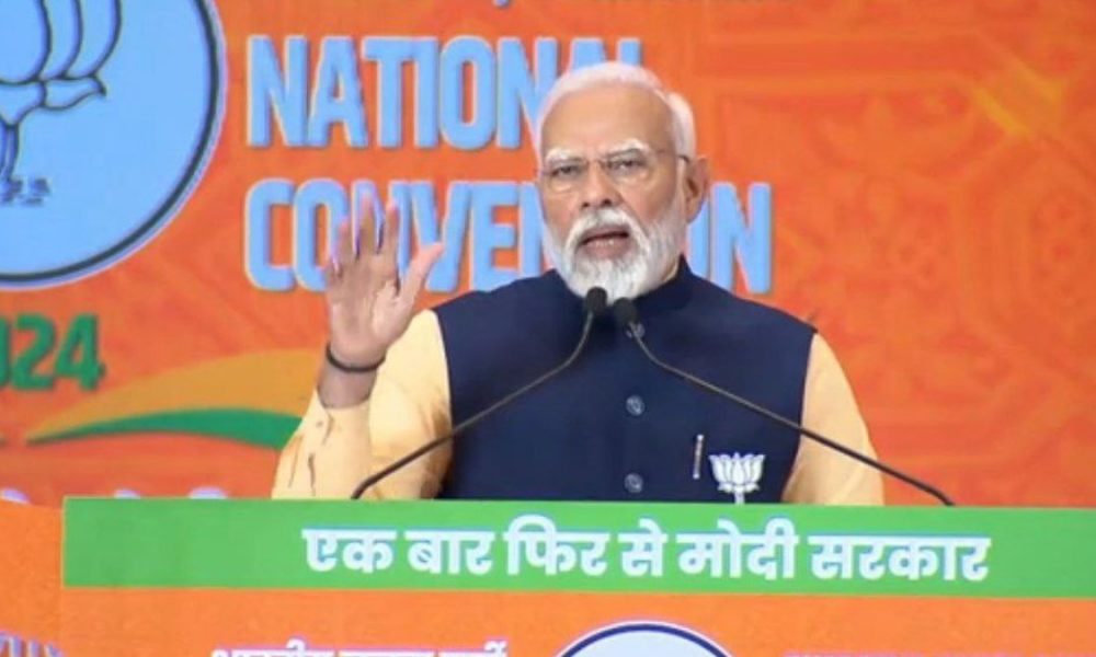 PM Modi takes dig at opposition, says no one can beat them in making false promises