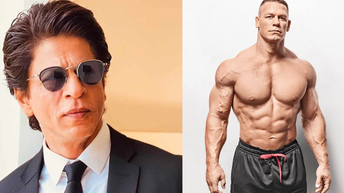 Watch: Shah Rukh Khan responds as John Cena sings his iconic Hindi song, says, “I want a duet…”