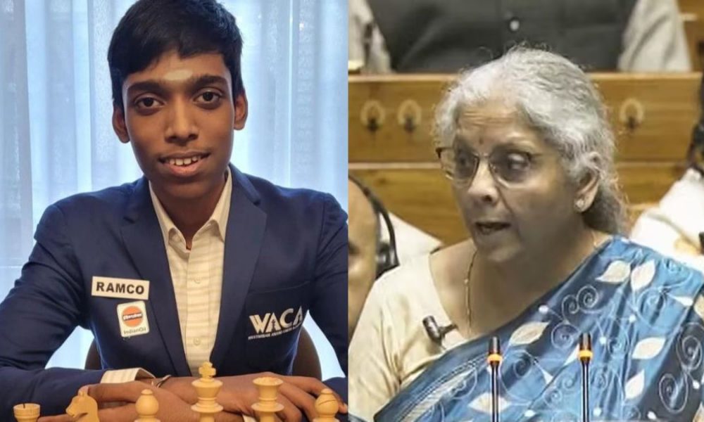 Youth scaling new heights in sports, says Sitharaman in budget speech; mentions chess prodigy Praggnanandhaa