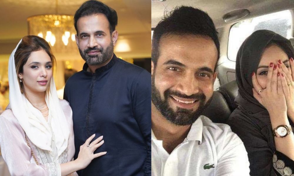 Watch: Irfan Pathan shows face of wife Saba Baig on 8th wedding Anniversary, gets brutally TROLLED by extremist fans