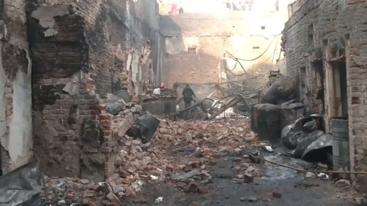 Delhi market fire: Factory owner booked for culpable homicide