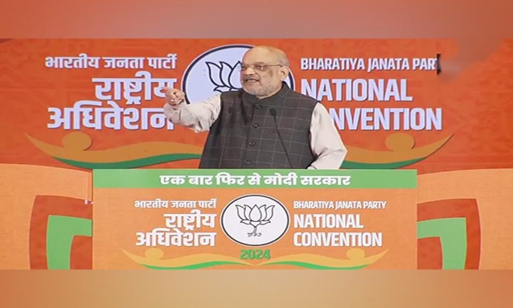 ‘PM Modi dared citizens to dream of Shrestha Bharat’: Amit Shah at BJP convention