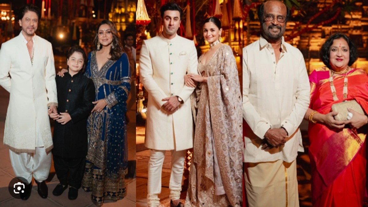 Anant-Radhika Pre Wedding Bash: Bill Gates, Rajinikanth, Amitabh Bachchan SRK dazzle on the final day