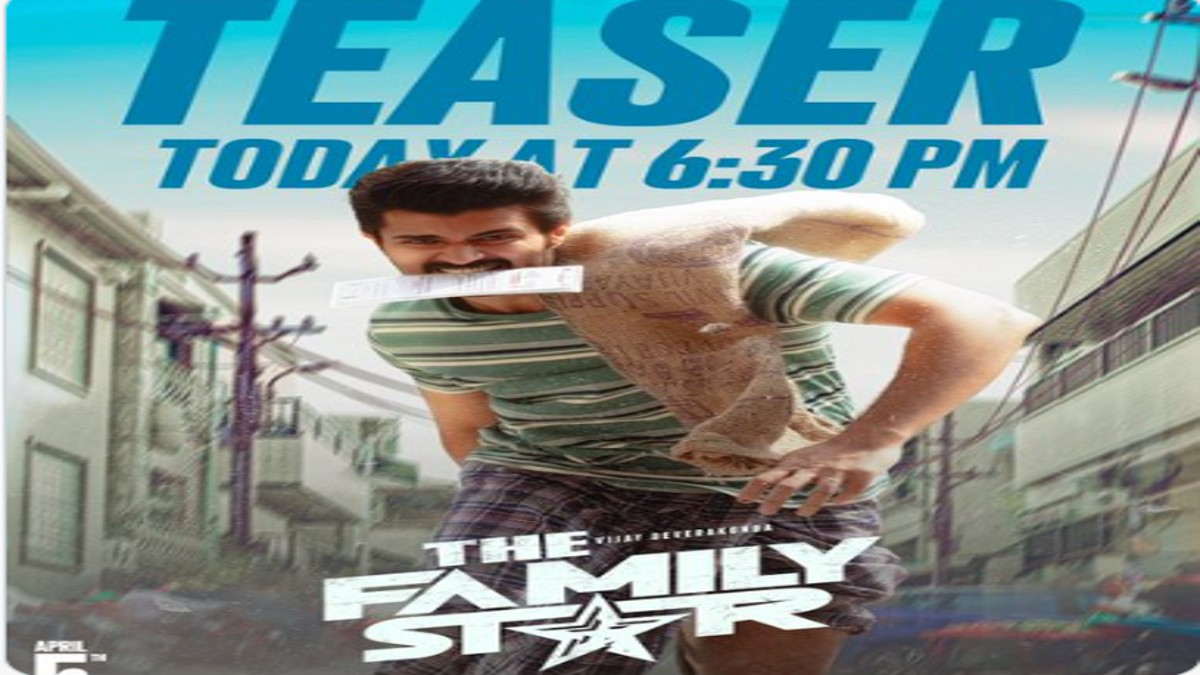 Vijay Devarakonda & Mrunal Thakur’s ‘Family Star’ Teaser to be out on..